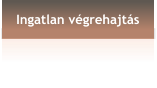 Ingatlan végrehajtás
